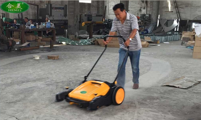手推式扫地机为打造绿色环境尽一份力